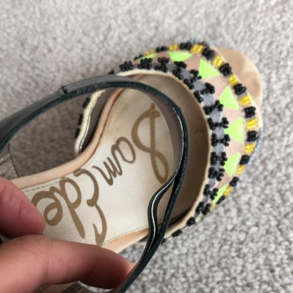 Tribal Inspired Statement Summer Heel - Picture 7 of 7